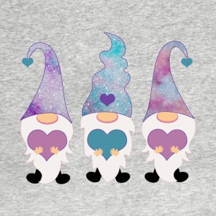 Galaxy Gnome Trio T-Shirt